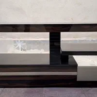 میز تلویزیون شرکتی شیک و در حد نو بدون خط،و خش|میز تلویزیون|قم, دروازه چوبی|دیوار