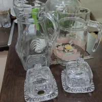 دو عدد پارچ با مربا خوری
