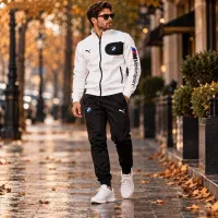 ست گرمکن و شلوار BMW