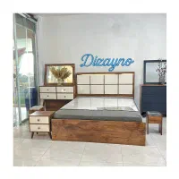 سرویس خواب دو نفره نو قیمت فاکتور|تخت و سرویس خواب|شاهین‌شهر, خانه کارگر|دیوار