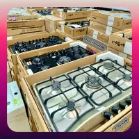 گاز رومیزی توکار استیل برند افروز کد GO32 صفحه ای