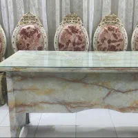 ۱۱عدد صندلی و ۱عدد میز کاری|میز و صندلی غذاخوری|قم, بکایی|دیوار