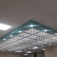 اجرای انواع سقف کاذب.کناف.سقف کشسان
