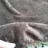 پرده مخمل شانل قهوه ای درحد نو نو نو