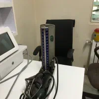 فشارسنج جیوه ای رومیزی و گوشی پزشکی ژاپنی