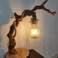 آباژورهای چوبی روستیک