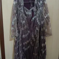 لباس مجلسی کار شده بسیار زیبا