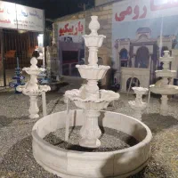 شومینه ابنما نرده سنگی باربیکیو ابزارنمارومی