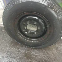 لاستیک جلو نیسان با رینگ ۲ حلقه