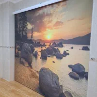 پرده با طرح دلخواه (قیمت تولیدی)|پرده، رانر، رومیزی|فردیس, فردیس|دیوار