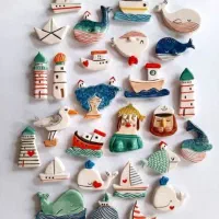 پیکسل ها و گوشواره و مگنت و گیره فانتزی|زیورآلات و اکسسوری|آزادشهر, |دیوار