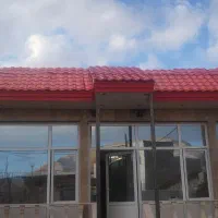 شیروانی و اسکلت فلزی نما پارکینگ