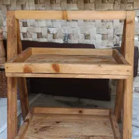 استند چوبی|آب‌چکان و نظم‌دهنده ظروف|فردیس, شهرک ارم|دیوار