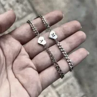 گردنبند ودستبند استیل همراه حک رایگان|جواهرات|اصفهان, گورت|دیوار