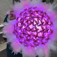 کادویی تولد سالگرد روز پسردسته گل پروانه ای