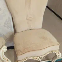 مبلمان ۷نفره به همراه میز ناهار خوری۴نفره در حد نو|مبلمان خانگی و میز عسلی|گلپایگان, |دیوار