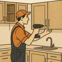 ساخت و تعمیر فوری کابینت وکمد دیواری با قیمت مناسب