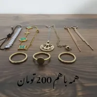 دستبند انگشتر گردنبند گوشواره رنگ ثابت