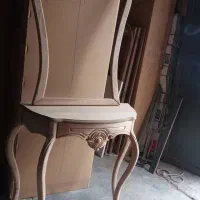 آینه کنسول چوبی|بوفه، ویترین، کنسول|پاکدشت, پاکدشت (مامازند)|دیوار