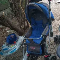 کالکسه و رورواک و کریر  هر سه باهم ۱۸۰۰|کالسکه و لوازم جانبی|ماهدشت, |دیوار