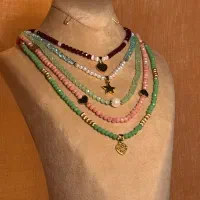 فروش عمده گردنبند منجوقی