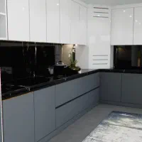 کابینت هایگلاس سفید طوسی ترک /استفاده نشده/دست دوم|مصالح و تجهیزات ساختمان|شیراز, بعثت|دیوار