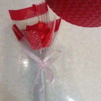 گل روبانی|گل مصنوعی|قدس, شهر‌قدس|دیوار