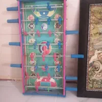 یک عدد فوتبال دستی نونو با یک عدد تابلو ترمه
