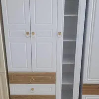 کتابخانه اداری کمد پارتیشن شلف جاکفشی واندرلند|کتابخانه، شلف، قفسه‌های دیواری|شیراز, شهرک فرزانگان|دیوار