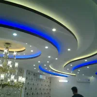 کناف ۶۰در۶۰سقف کاذب پی وی سی ماربل شیت نقدو چکی