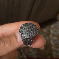 انگشتر استیل نگین دار اصل