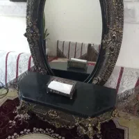 آینه شمع دان طرح دار سلطنتی
