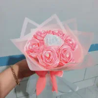 دسته گل ربانی|گل مصنوعی|زرند, |دیوار