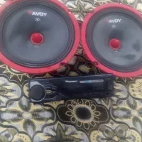 باند ضبط پانیونر دو عدد دو جفت میدرنج 4 جک شش تنی|صوتی و تصویری|اردبیل, |دیوار