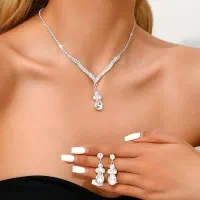 نیم ست جواهری|بدلیجات|قم, باجک دو|دیوار
