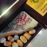 سنگ و نگین متبرک حرم حضرت ابالفضل و امام حسین