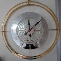 ساعت دیواری فلزی
