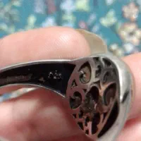 انگشتر نقره امیتیست925|جواهرات|لنجان, |دیوار