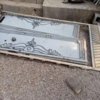 درب حیاط دولنگه