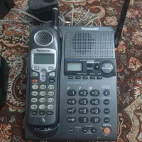 تلفن پاناسونیک دوتایی با دو پایه