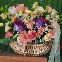 سبد گل طبیعی