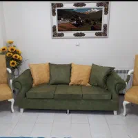 مبل ۷ نفره همراه میز عسلی ها