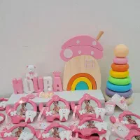 برج هوش رنگین کمان قطارکودکانه استنداسم سیسمونی|اسباب و اثاث بچه|اردبیل, |دیوار