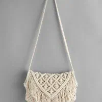 کیف مکرومه شیک دستساز