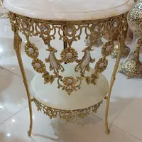 میز تلفن برنز