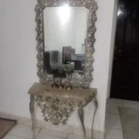 اینه کنسول و سماور زغالی