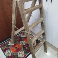 نردبان تاشو چوب روسی