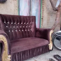 مبل ۷نفر تمیز مرتب مفت|مبلمان خانگی و میز عسلی|نیشابور, خیام|دیوار