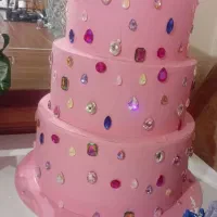 ماکت کیک سه طبقه