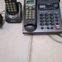 تلفن رومیزی پانا سونیک دو گوشی|تلفن رومیزی|بومهن, |دیوار